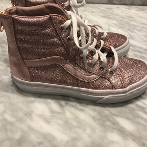 Girls Vans size 2 high tops